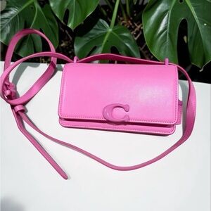 Coach Bandit Crossbody bag in Barbie/bubblegum pink
